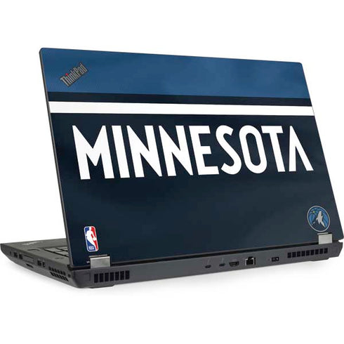 NBA Minnesota Timberwolves Jersey Lenovo ThinkPad Skin