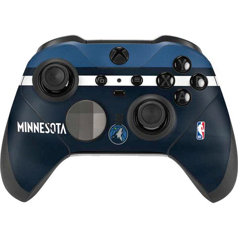 NBA Minnesota Timberwolves Jersey Xbox Elite Wireless Controller Series 2 Skin