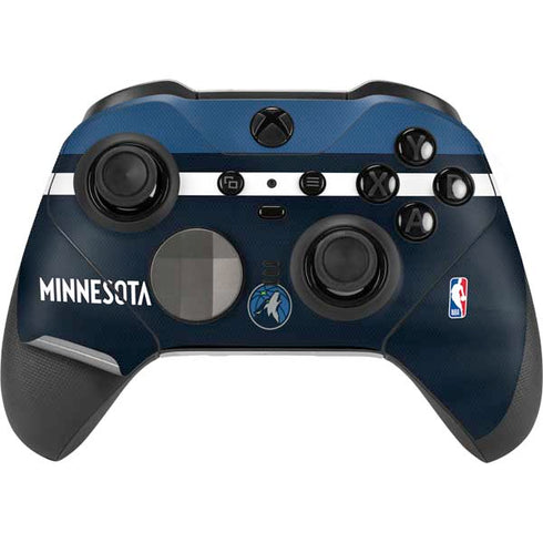 NBA Minnesota Timberwolves Jersey Xbox Elite Wireless Controller Series 2 Skin