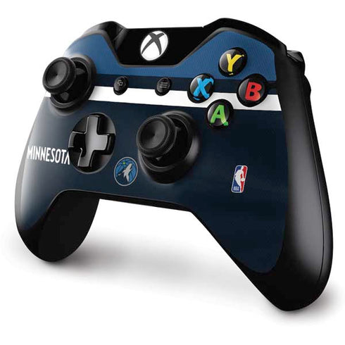 NBA Minnesota Timberwolves Jersey Xbox One Controller Skin