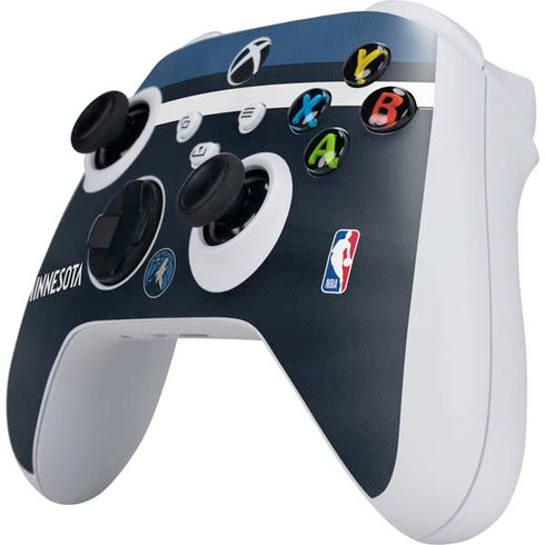 NBA Minnesota Timberwolves Jersey Xbox Series S Controller Skin