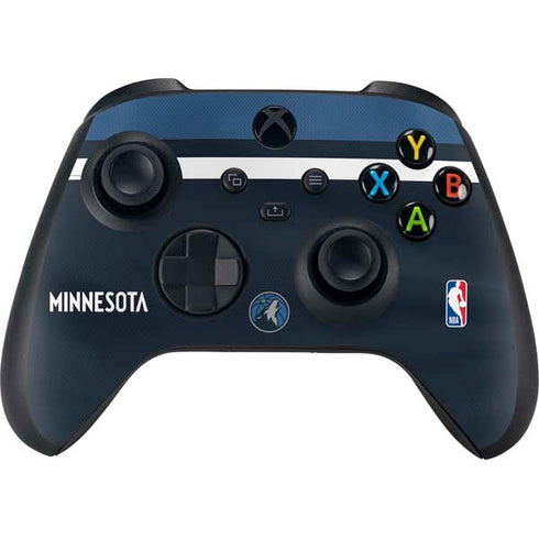 NBA Minnesota Timberwolves Jersey Xbox Series X Controller Skin