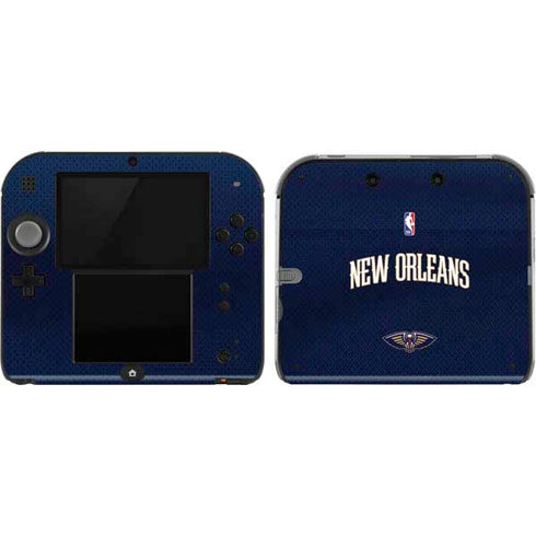 NBA New Orleans Pelicans Jersey Nintendo 2DS Skin