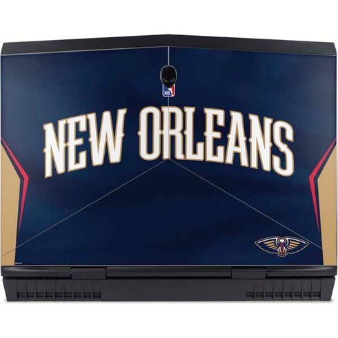 NBA New Orleans Pelicans Jersey Dell Alienware Skin