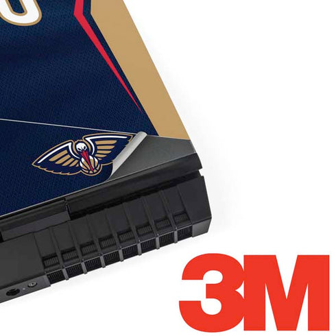NBA New Orleans Pelicans Jersey Dell Alienware Skin