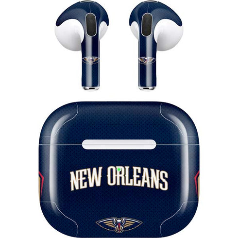 NBA New Orleans Pelicans Jersey Apple AirPods (3rd Gen 2021) Skin