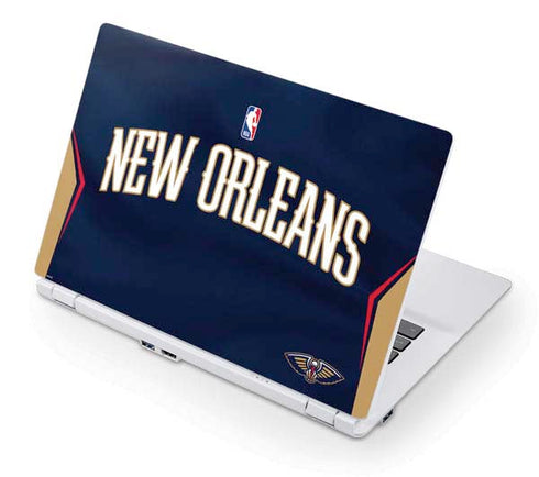 NBA New Orleans Pelicans Jersey Acer Chromebook Skin