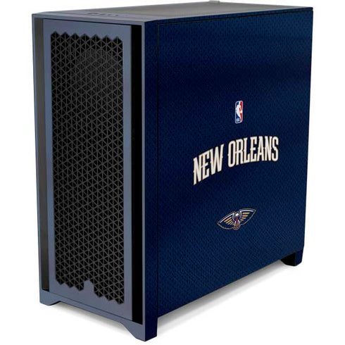 NBA New Orleans Pelicans Jersey Corsair 4000D Tempered Glass Mid-Tower ATX Case Skin