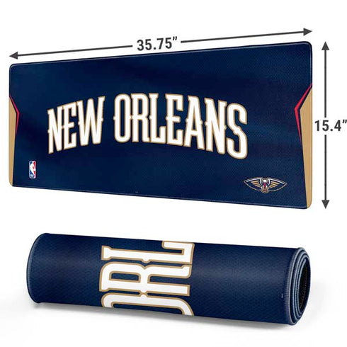 NBA New Orleans Pelicans Jersey Gaming Mouse Pad