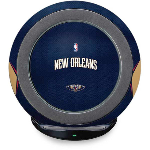NBA New Orleans Pelicans Jersey Fast Charge Wireless Charging Stand Skin