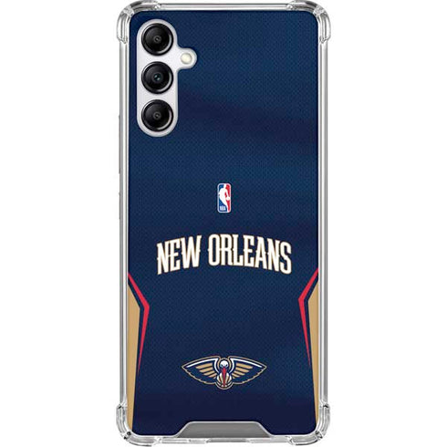 NBA New Orleans Pelicans Jersey Gabb Phone 4 Clear Case