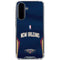 NBA New Orleans Pelicans Jersey Galaxy A36 5G Clear Case