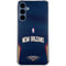 NBA New Orleans Pelicans Jersey Galaxy A55 5G Clear Case