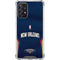 NBA New Orleans Pelicans Jersey Galaxy A72 5G Clear Case