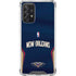 NBA New Orleans Pelicans Jersey Galaxy A72 5G Clear Case