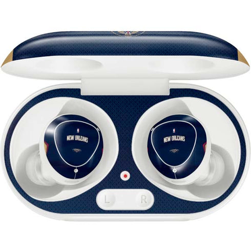 NBA New Orleans Pelicans Jersey Galaxy Buds Plus Skin