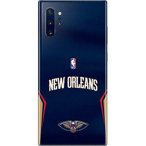 NBA New Orleans Pelicans Jersey Galaxy Note 10 Plus Skin