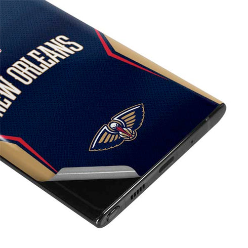 NBA New Orleans Pelicans Jersey Galaxy Note 10 Skin