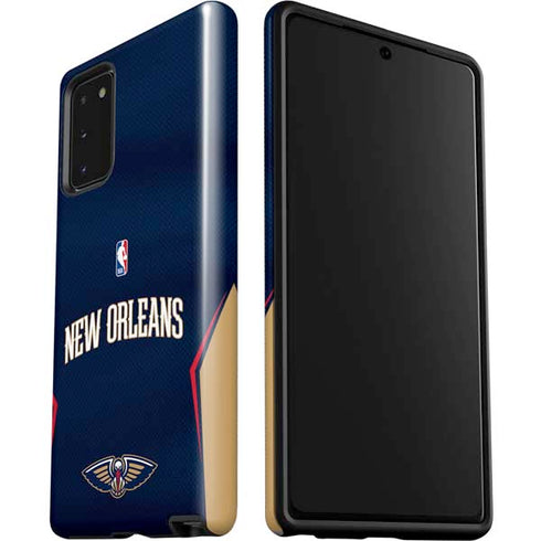 NBA New Orleans Pelicans Jersey Galaxy Note20 5G Pro Case
