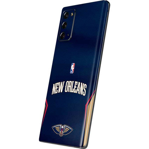 NBA New Orleans Pelicans Jersey Galaxy Note20 5G Skin