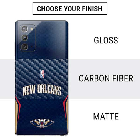 NBA New Orleans Pelicans Jersey Galaxy Note20 5G Skin