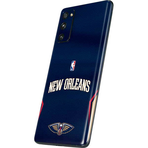 NBA New Orleans Pelicans Jersey Galaxy S20 Fan Edition Skin