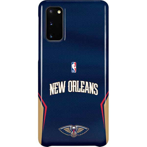 NBA New Orleans Pelicans Jersey Galaxy S20 Lite Case