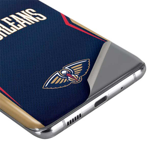 NBA New Orleans Pelicans Jersey Galaxy S20 Skin