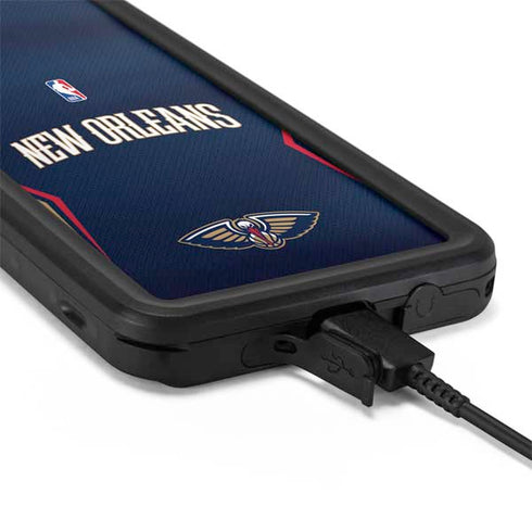 NBA New Orleans Pelicans Jersey Galaxy S20 Waterproof Case