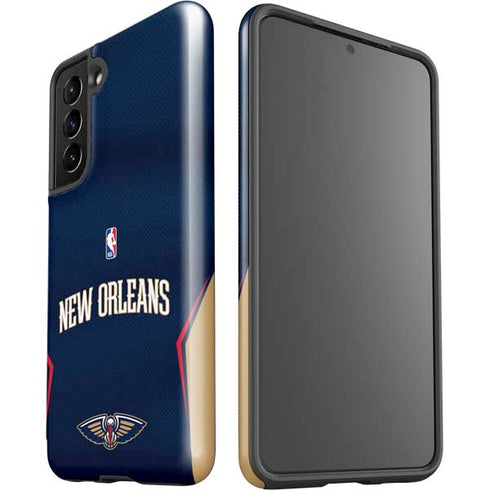 NBA New Orleans Pelicans Jersey Galaxy S21 5G Pro Case