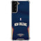 NBA New Orleans Pelicans Jersey Galaxy S21 FE Clear Case