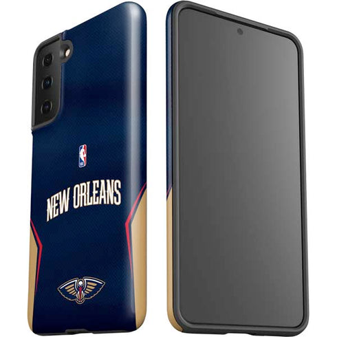 NBA New Orleans Pelicans Jersey Galaxy S21 Plus 5G Pro Case