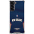 NBA New Orleans Pelicans Jersey Galaxy S22 Clear Case