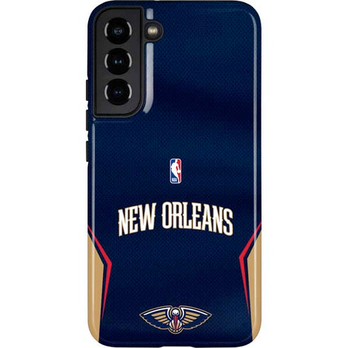 NBA New Orleans Pelicans Jersey Galaxy S22 Plus Pro Case