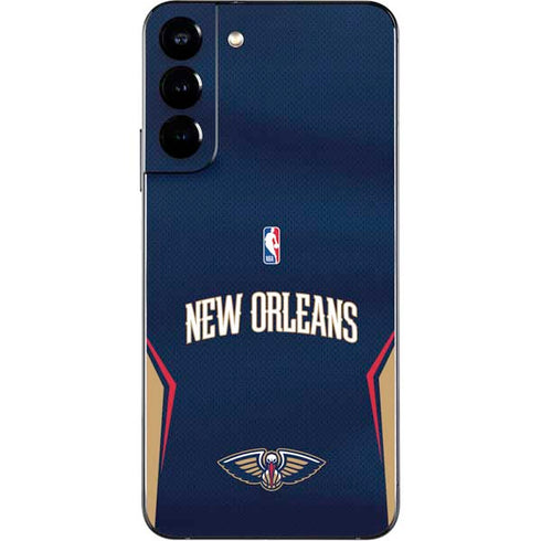 NBA New Orleans Pelicans Jersey Galaxy S22 Plus Skin