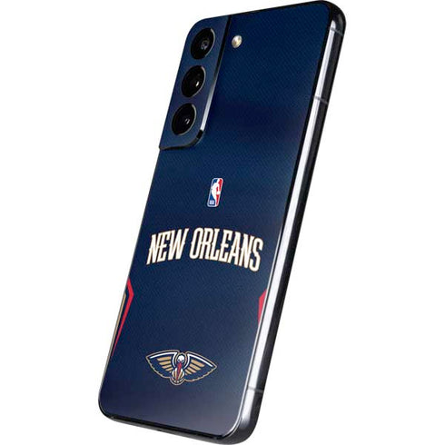 NBA New Orleans Pelicans Jersey Galaxy S22 Plus Skin