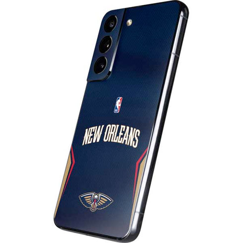 NBA New Orleans Pelicans Jersey Galaxy S22 Skin