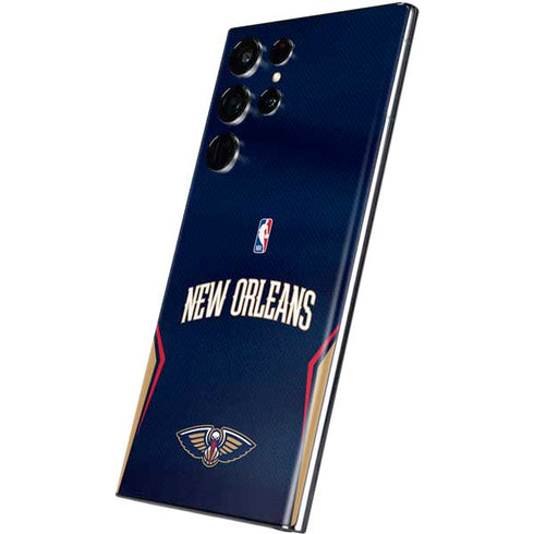 NBA New Orleans Pelicans Jersey Galaxy S22 Ultra Skin