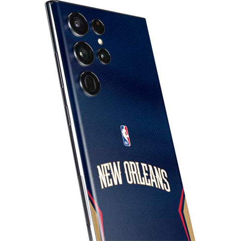 NBA New Orleans Pelicans Jersey Galaxy S22 Ultra Skin