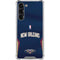 NBA New Orleans Pelicans Jersey Galaxy S23 FE Clear Case
