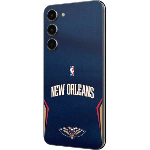 NBA New Orleans Pelicans Jersey Galaxy S23 Plus Skin