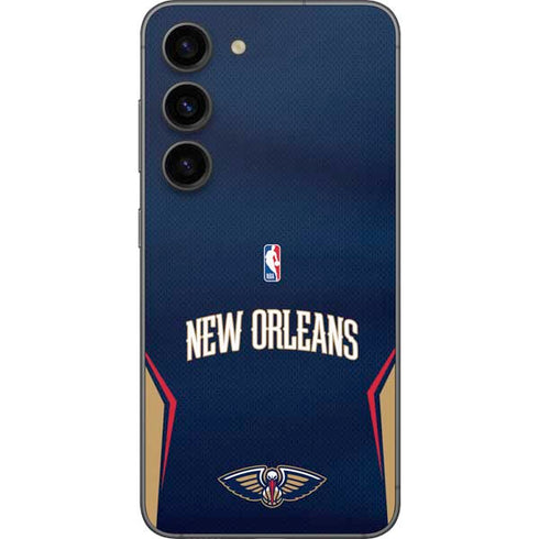 NBA New Orleans Pelicans Jersey Galaxy S23 Skin