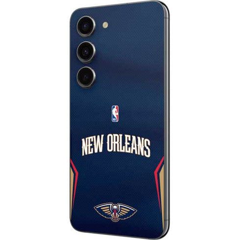 NBA New Orleans Pelicans Jersey Galaxy S23 Skin