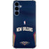NBA New Orleans Pelicans Jersey Galaxy S24 Clear Case