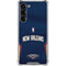 NBA New Orleans Pelicans Jersey Galaxy S24 FE Clear Case