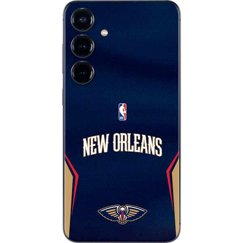 NBA New Orleans Pelicans Jersey Galaxy S24 Plus Skin