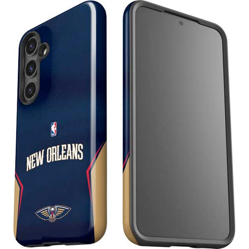 NBA New Orleans Pelicans Jersey Galaxy S25 Plus Impact Case