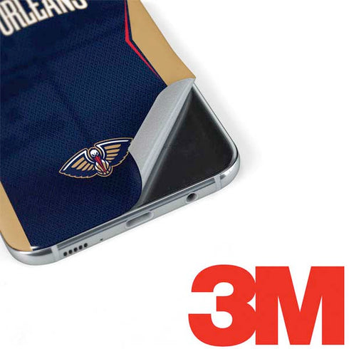 NBA New Orleans Pelicans Jersey Galaxy S8 Plus Skin