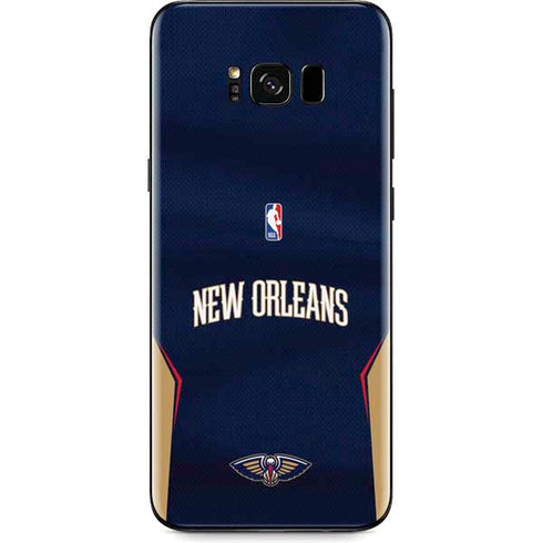 NBA New Orleans Pelicans Jersey Galaxy S8 Skin