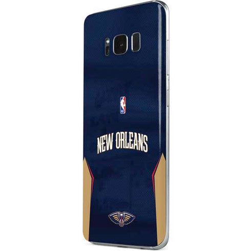NBA New Orleans Pelicans Jersey Galaxy S8 Skin
